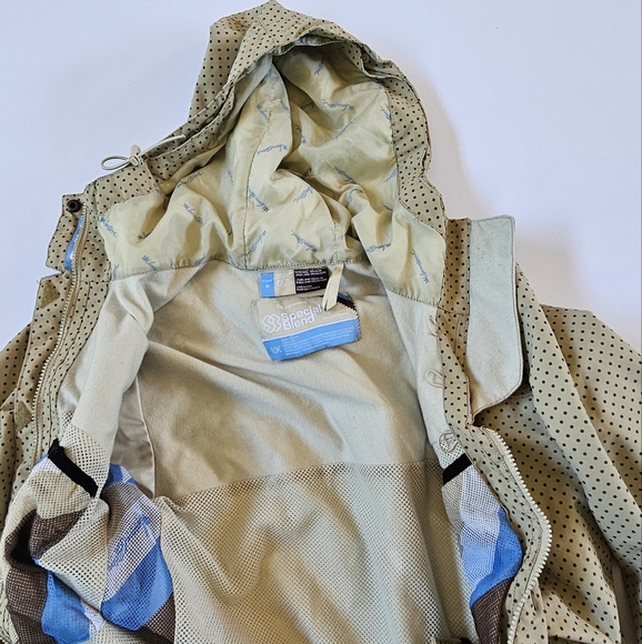 Special Blend Cirrus Group 10k Snowboard Ski Jacket Men's M Beige with Brown - Picture 5 of 15